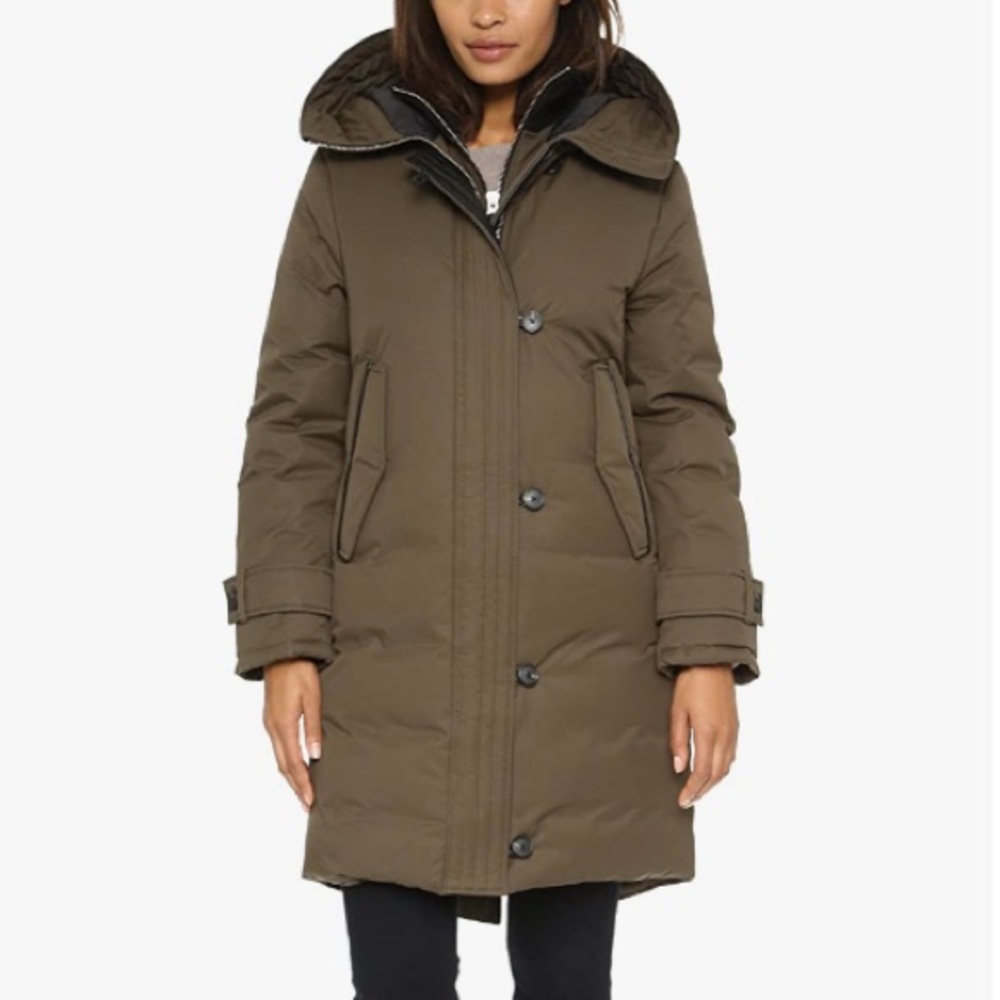 Mackage Villa Down Parka - Olive - Picture 3 of 15